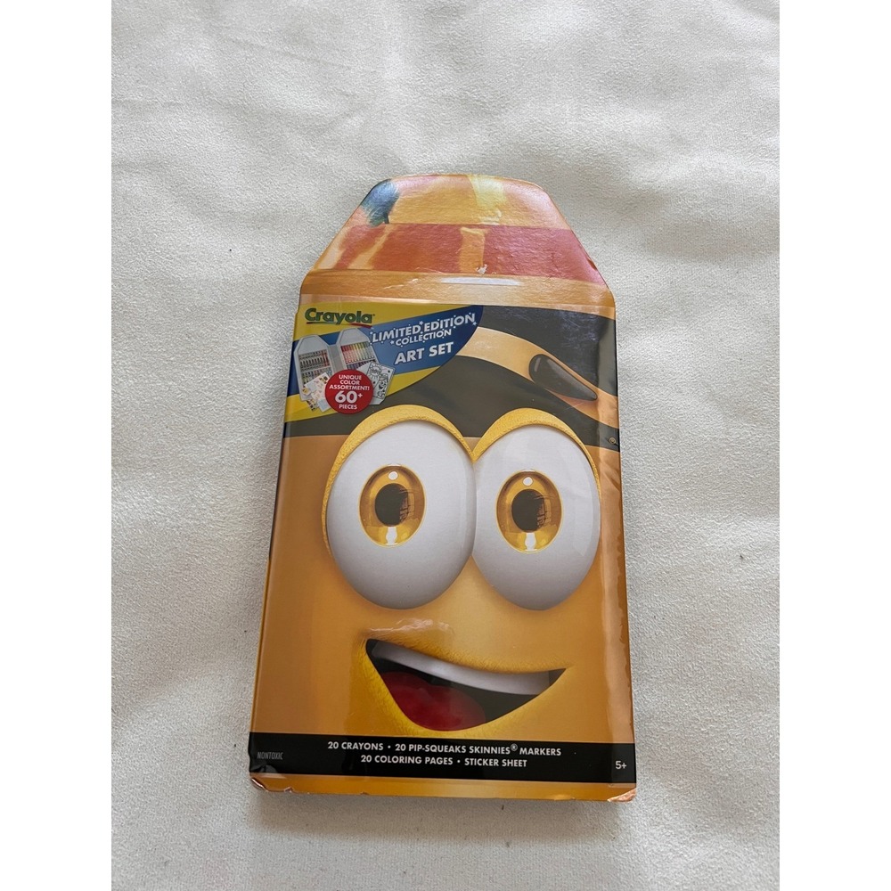 Crayola Limited Edition Art Set Dan D Pip Squeaks Coloring Pages Stickers